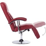 TV fotelja od umjetne kože crvena boja vina | shoptok.hr