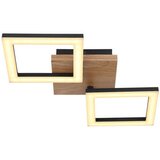 Globo LED stropna svjetiljka Kerry (18 W, D x Š x V: 46 x 22,5 x 7 cm, Topla bijela) | shoptok.hr