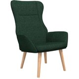  Stol za sproščanje temno zeleno blago, (20934617) | Shoptok.si