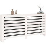  Pokrov za radiator bela 169x19x84 cm trdna borovina, (20769809) | Shoptok.si