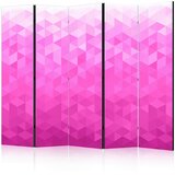 Artgeist PARAVAN 225/172/3 cm bela, pink | Shoptok.si