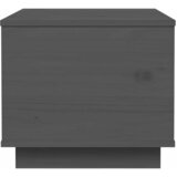  Stolić za kavu sivi 40 x 50 x 35 cm od masivne borovine | shoptok.hr