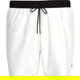 Calvin Klein Swimwear Kratke kopalne hlače črna / bela | Shoptok.si