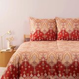 Bassetti posteljnina 140/200 cm saten rdeča | Shoptok.si