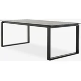 baštenski sto, 100x215cm, siva
