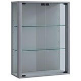 MID.YOU Viseča Vitrina Udina, Srebrna | Shoptok.si