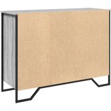  Komoda sivog hrasta sonome 101x35,5x74,5 cm konstruirano drvo | Eponuda.ba