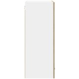 Viseći ormarić s pohranom Sonoma hrast i bijela 50 x 31 x 80 cm | Eponuda.com