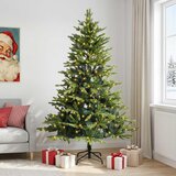  Umjetno božićno drvce s nogom 120 cm 150 LED lampica | shoptok.hr