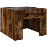  Noćni ormarić s beskonačnim LED boja hrasta 40 x 40 x 30 cm | shoptok.hr