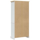  Kredenc od borovine meksički stil Corona bijeli 80x40x170 cm | shoptok.hr