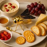 Smania BeeJar™ dizajn posude za med u obliku pčele sa kašičicom | Eponuda.com