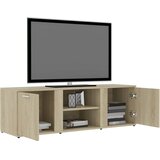 TV ormarić boja hrasta sonome 120x34x37 cm konstruirano drvo | shoptok.hr