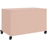 TV ormarić ružičasti 68 x 39 x 43,5 cm čelik | Eponuda.com