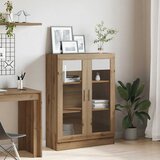  Ormarić za knjige boja hrasta artisana 82,5x30,5x115 cm drveni Smeđa | Shoptok.si