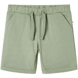  Dječje kratke hlače s vezicom svijetle kaki 92 | shoptok.hr