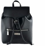 Big Star Classic Leather Backpack KK574132 Black Cene
