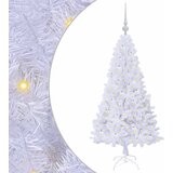  Umjetno božićno drvce Bijela 120 cm PVC i čelik | shoptok.hr