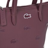 Lacoste Mini cabas zippé L.12.12 Holiday Bordo | shoptok.hr