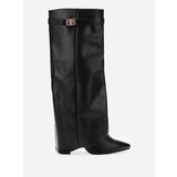 La Modeuse Škornji 75654_P179043 Črna | Shoptok.si
