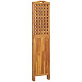 Sobna pregrada s 4 panela 162x2x180 cm masivno bagremovo drvo | Eponuda.ba