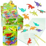  Set od 6 gumica za brisanje s motivima školskih dinosaura | shoptok.hr