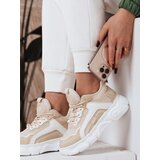 DStreet Sneakersy damskie TIRA beżowe | Shoptok.si