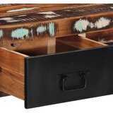 vidaXL Konzolni stol Višebojni 100x35x75 cm puno drvo obrađeno | shoptok.hr