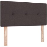 vidaXL Naslon za glavu s dugmadi tamnosmeđi 90 cm tkanina | shoptok.hr