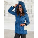 Resti Women's quilted jacket in blue | Shoptok.si