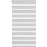 vidaXL zebra senčilo svetlo sivo 70x100 cm tkanina širina 65,9 cm Cene