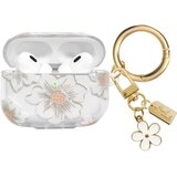 Venisymlis Etui za slušalke AirPods 3. generacije, ljubek prozoren ovitek z rožicami z obeskom za ključe za dekleta, (22102092) | Shoptok.si