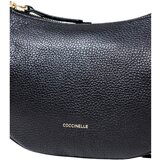 Coccinelle HANDBAG GRAINED LEATHER NOIR E1 SHA 13 03 01 Crna | shoptok.hr