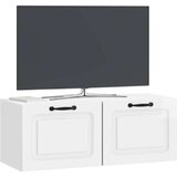 TV Omarica za TV, ki jo lahko montiraš na steno Bela visok sijaj, (5000220630) | Shoptok.si