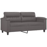  Dvosjed od tkanine siva 140 cm od umjetne kože | shoptok.hr