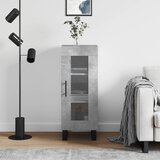 vidaXL Komoda betonsko siva 34,5x34x90 cm inženirski les Cene