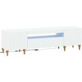  LED TV kabinet Bijela Konstruirano drvo | shoptok.hr