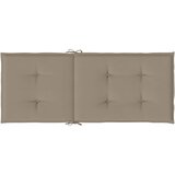  Jastuci za vrtne stolice 6 kom smeđesivi 120x50x3 cm od tkanine | shoptok.hr