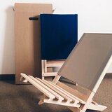 PAUER D.O.O. Zloljivi stol LepLes-Temno modra | Shoptok.si
