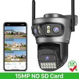 Oem Nadzorna kamera, štirilečna, dual-band WIFI -3 LENS Kamera Samo -EU Vtič, (5000137707) | Shoptok.si