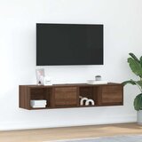 TV ormarići 2 kom boja smeđeg hrasta 60x31x25,5 cm drveni | Shoptok.si
