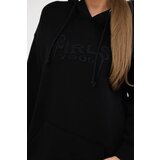 Kesi Insulated sweatshirt with embroidered oversize black inscription | shoptok.hr