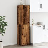 Ormarić za lijekove boja starog drvo 40x41x174,5 cm drveni | shoptok.hr