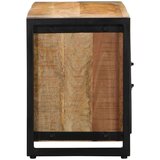 vidaXL TV omarica 100x30x40 cm Masivni neobdelan les Mango | Shoptok.si