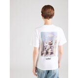 Carhartt WIP Majica 'Wiptopia' svetlo siva / svetlo lila / črna / bela | Shoptok.si