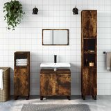  3-dijelni set kupaonskog namještaja boja hrasta drveni | shoptok.hr