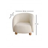 Atelier Del Sofa slon - white white wing chair | Eponuda.ba