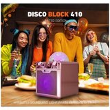 N-gear karaoke Disco Block 410disco kugla, 50W, 2x mikrofon, baterija space pink | shoptok.hr