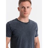 Ombre Men's T-shirt with ACID WASH effect Cene