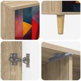  ormar HEESCH 102 x 33 x 50 cm Sonoma Konstruirano drvo | shoptok.hr